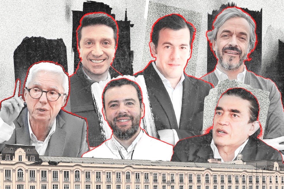 Hasta el momento la lista de candidatos inscritos oficialmente está compuesta por Jorge Enrique Robledo, Juan Daniel Oviedo, Rodrigo Lara, Diego Molano Aponte, Carlos Fernando Galán y Gustavo Bolívar.