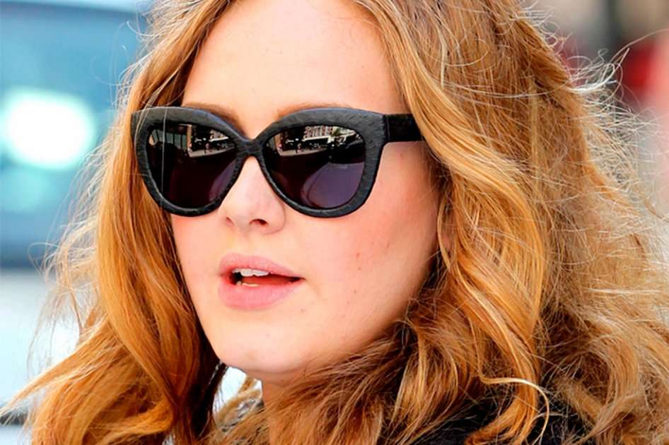 La cantante Adele.