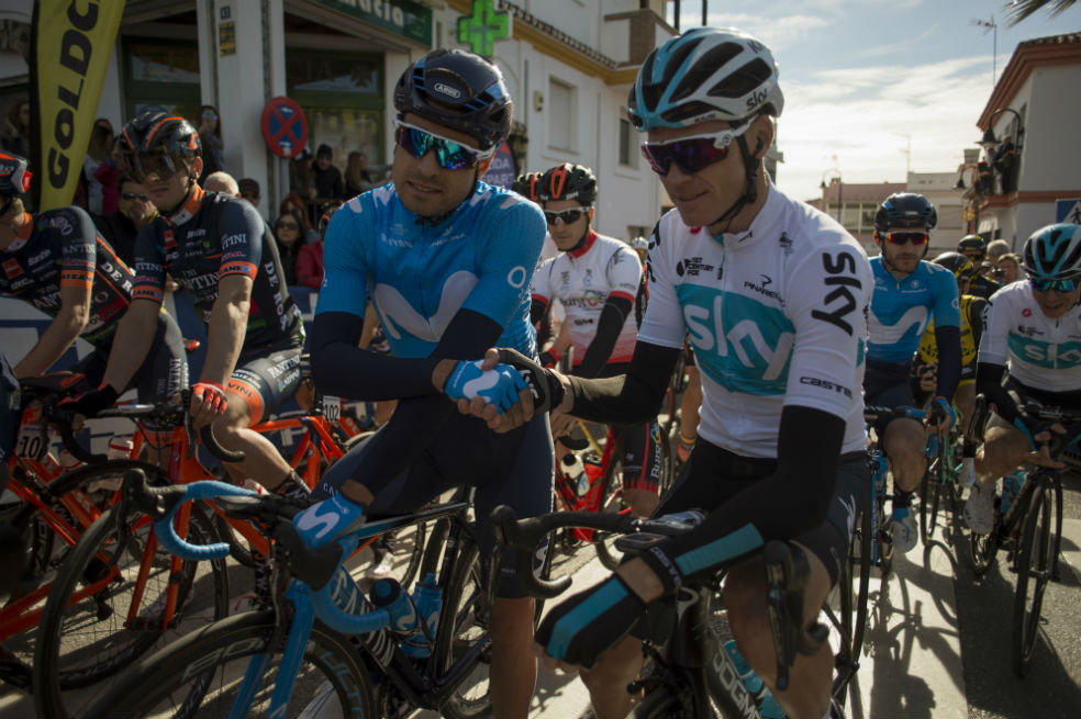 Chris Froome fue décimo en la general. Landa terminó en la sexta posición. / AFP