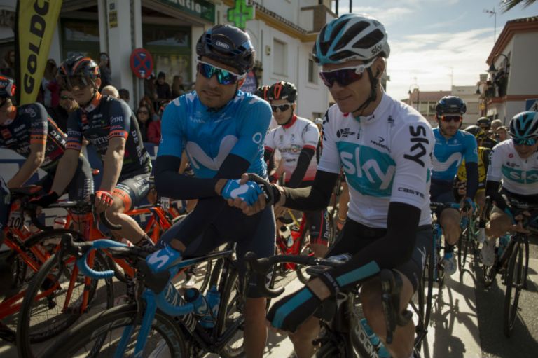 Froome terminó décimo en la general de la Vuelta a Andalucía