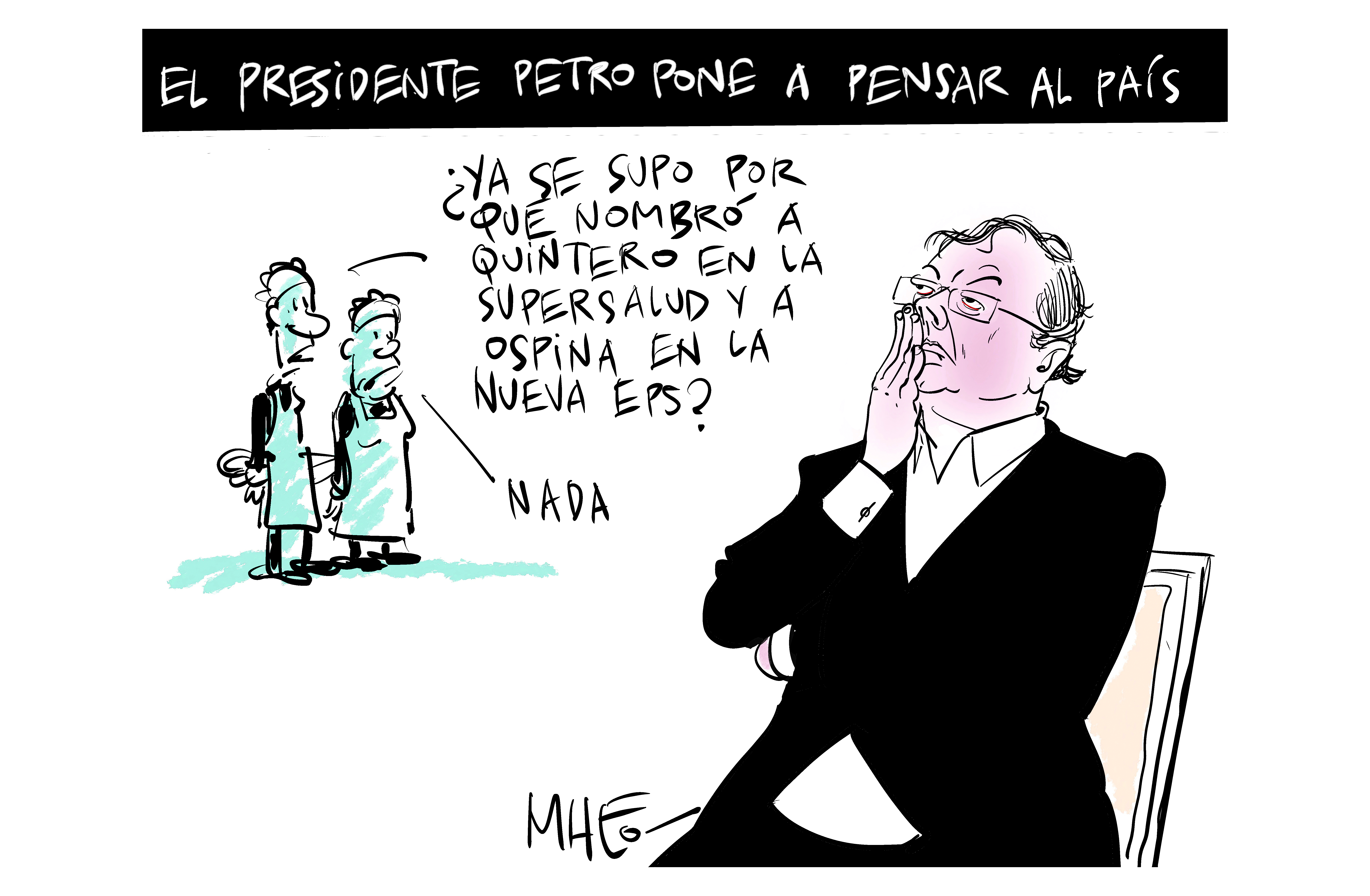 El presidente Petro pone a pensar al país
