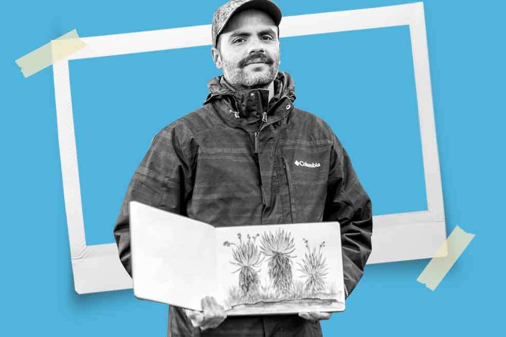 Con sus ganancias, Arte y Conservación apoya un proyecto de restauración en la cuenca alta del río Bogotá.