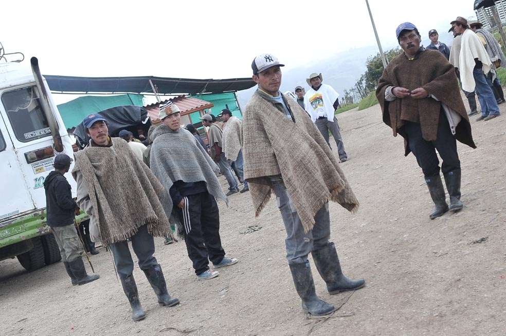 Las protestas en Boyacá han transcurrido sin violencia / EFE