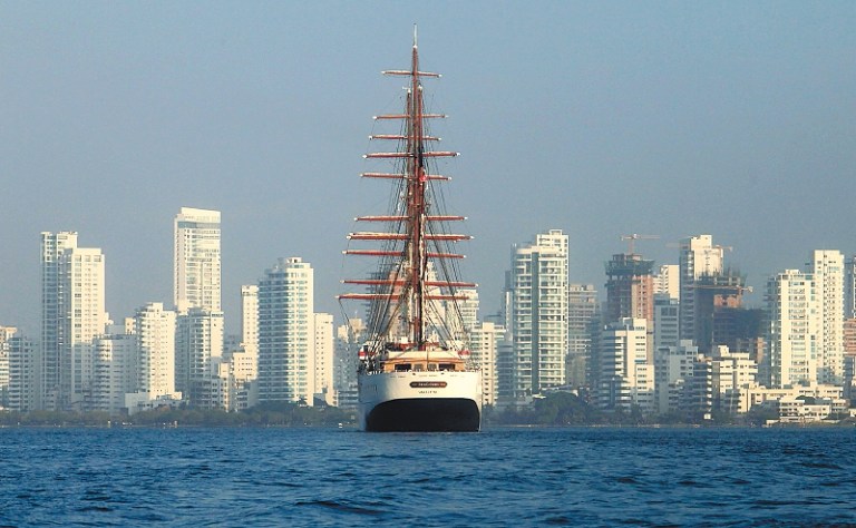 Cartagena se está hundiendo