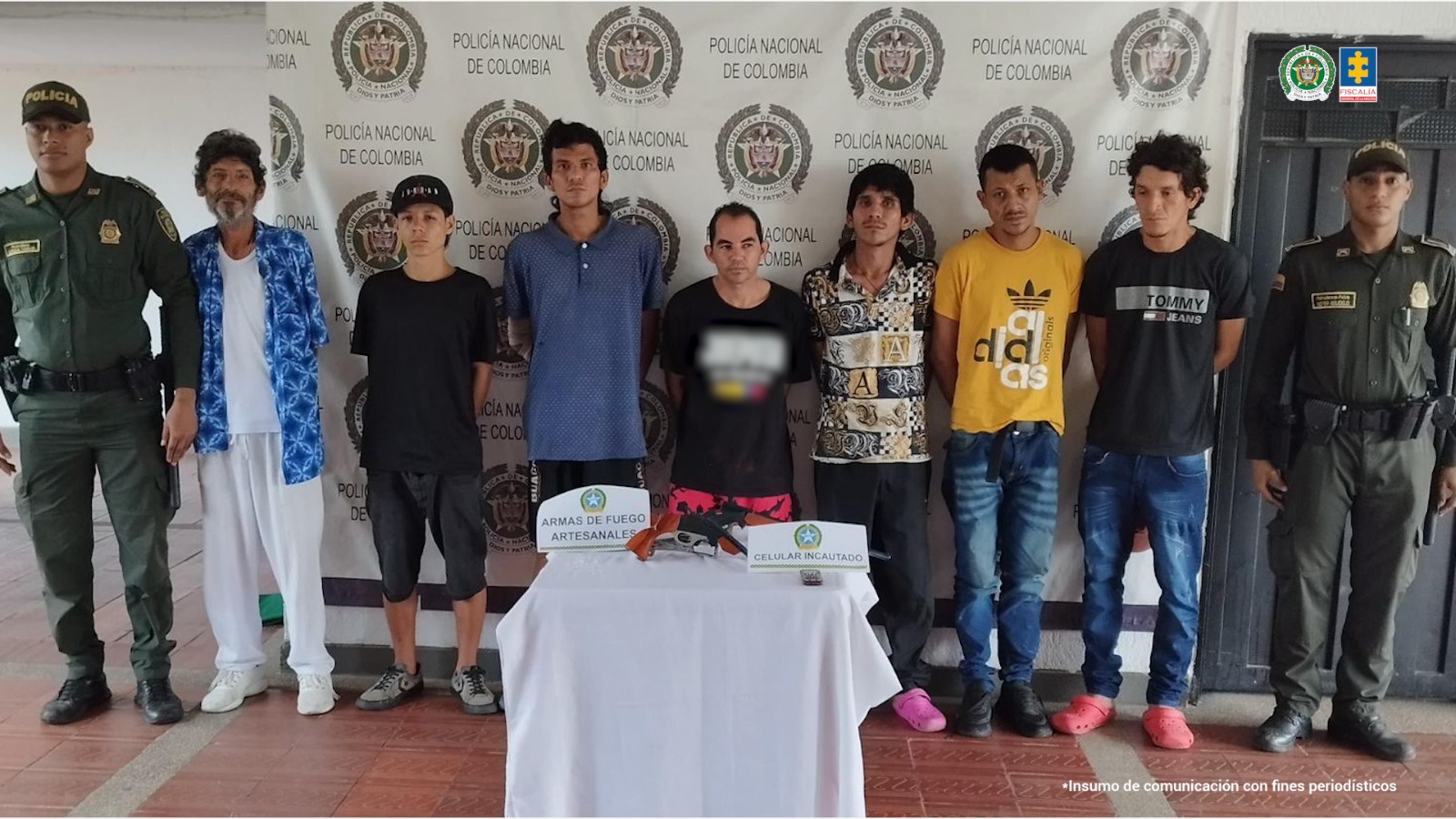 Los procesados no aceptaron los cargos.