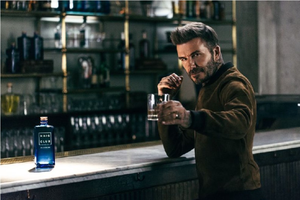 David Beckham dice que es un admirador del fútbol colombiano y que recuerda el partido en el que conoció a Carlos Valderrama. / Cortesía: Diageo