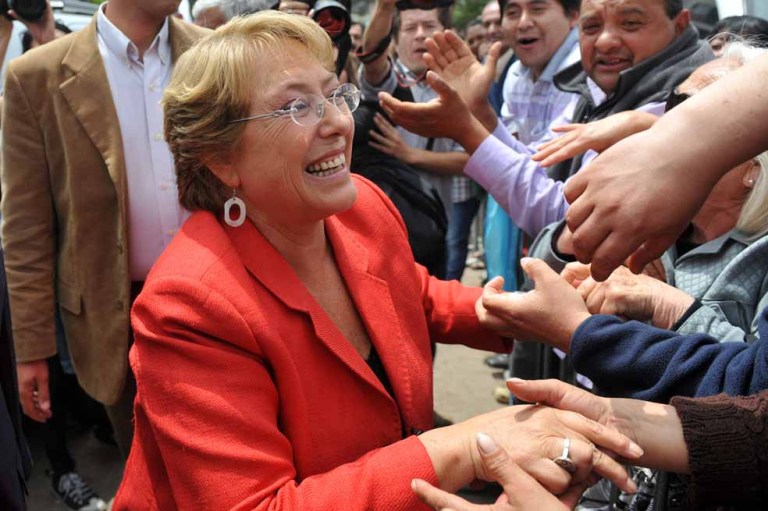 Bachelet, rumbo a la presidencia