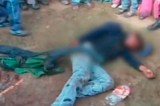Queman vivo a hombre que presuntamente mató a pareja en un robo