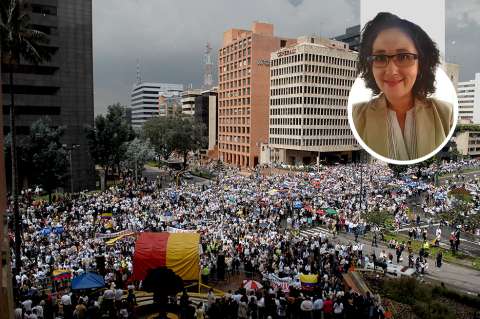 La mujer que lideró la marcha contra las Farc en 2008, hoy pide reconciliación