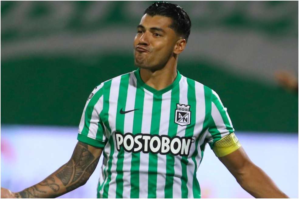 El delantero antioqueño Jefferson Duque llegó a 76 anotaciones con Atlético Nacional.