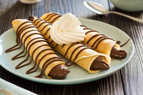 ¡Qué delicia! receta para preparar rollos de chocolate