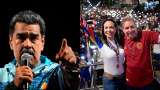 En Venezuela, chavismo y oposición abrieron la campaña presidencial con caravanas
