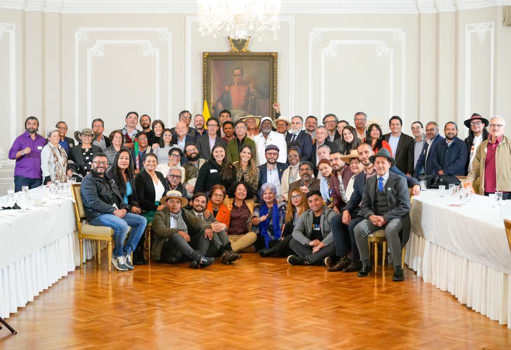 Reunión de trabajo con el Pacto histórico