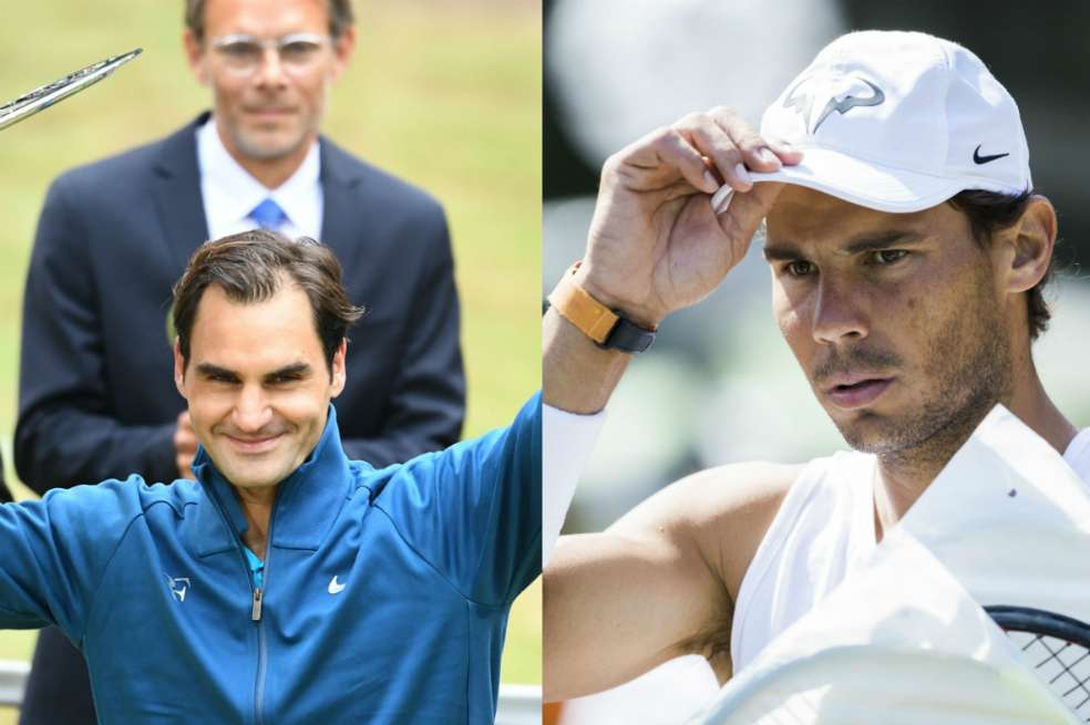 Nadal está adelante de Federer por 50 puntos en el ranking de la ATP. / AFP/EFE