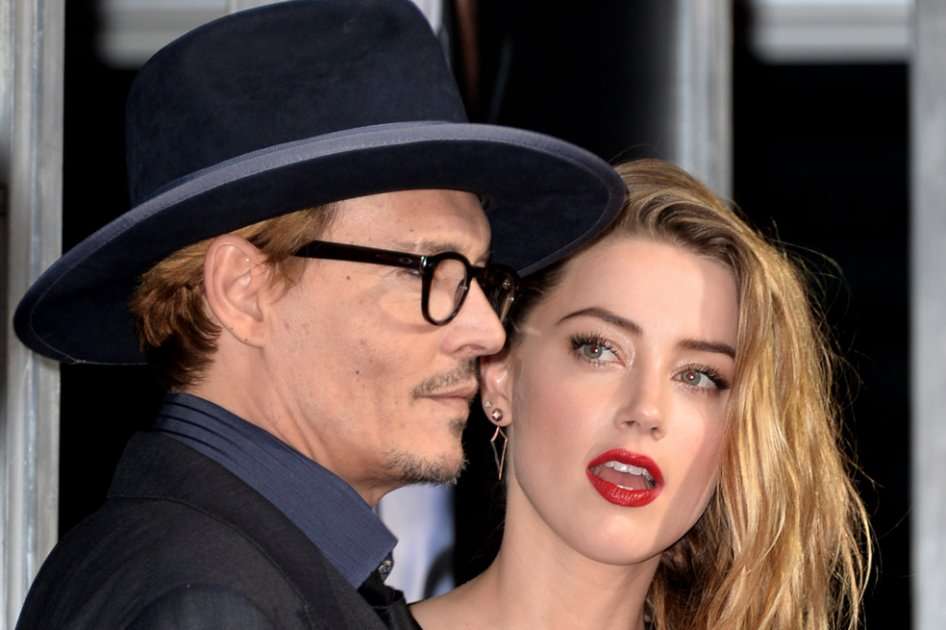 Johnny Depp y Amber Heard.