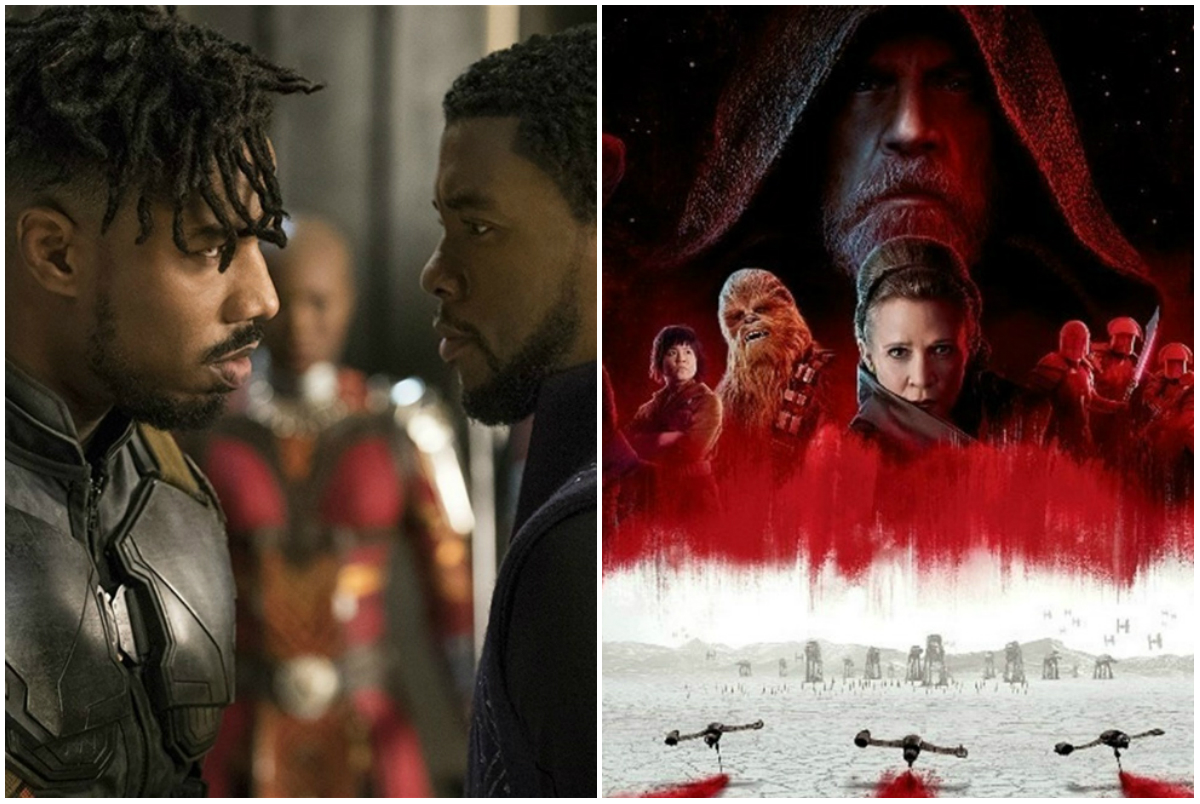 "Black Panther" y "Star Wars: Los últimos Jedi" arrasan en los Saturn Awards. / Marvel Studios/Lucasfilm