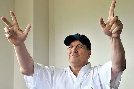 El jefe paramilitar Iván Roberto Duque, alias 'Ernesto Báez'. / El Espectador
