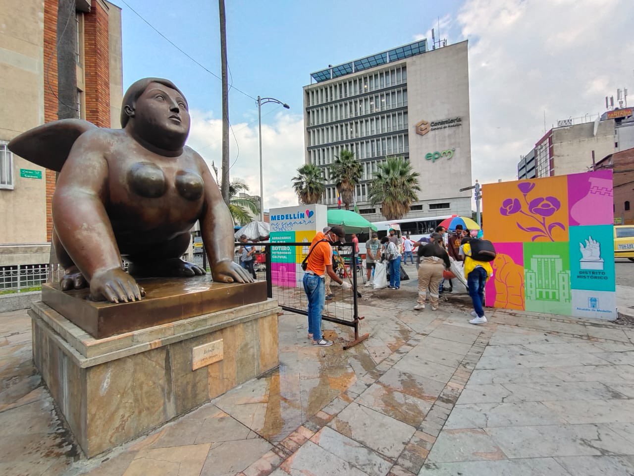 Plaza de Botero en Medellín