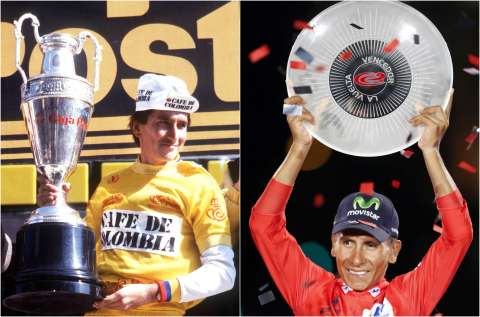 La historia de Colombia en la Vuelta a España, una de las grandes del ciclismo