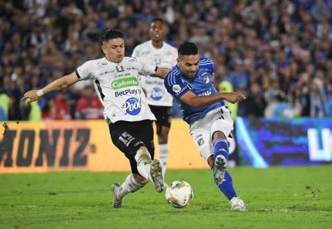 Millonarios rescató un punto frente Once Caldas en un juego vibrante en El Campín