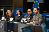 Centro Democrático habló ante el Parlamento Europeo y denunció persecución política