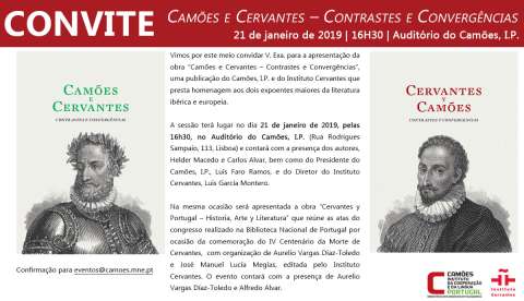 Cervantes y Camões, vidas paralelas