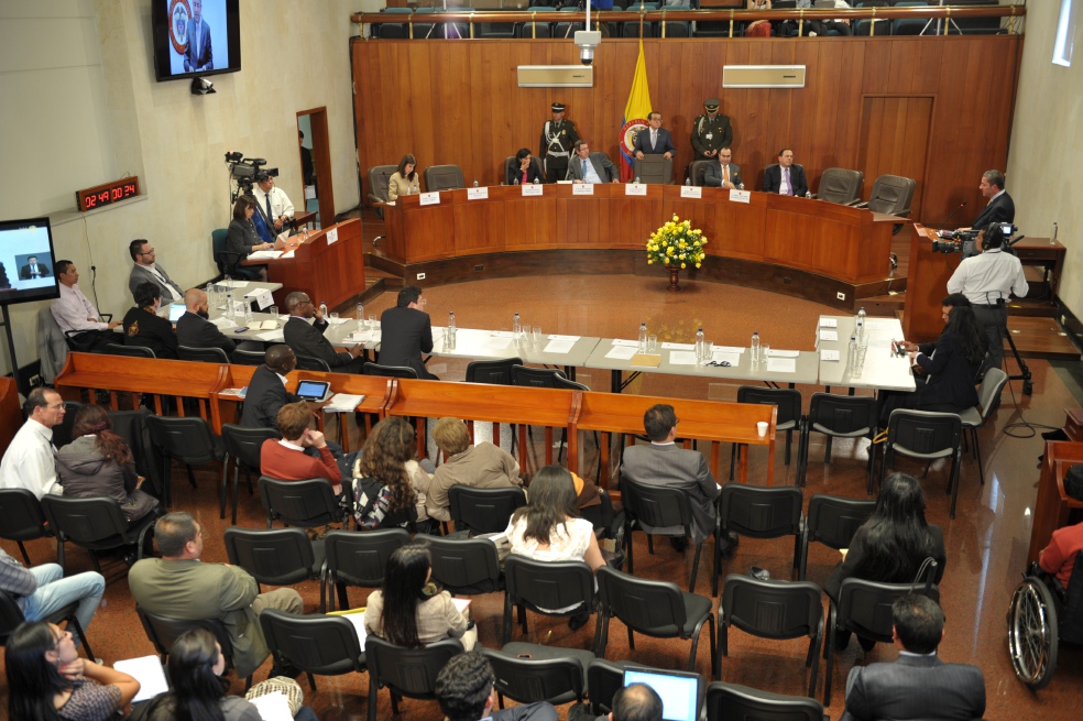 El magistrado ponente es Luis Ernesto Vargas Silva. / Óscar Perez