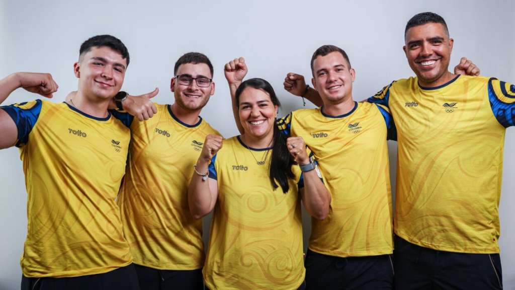 El equipo colombiano de tiro con arco comienza su actuación en París 2024 este jueves 25 de julio.