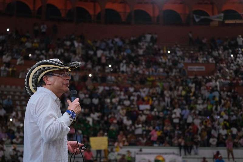 Presidente Petro en gira por el Caribe.
