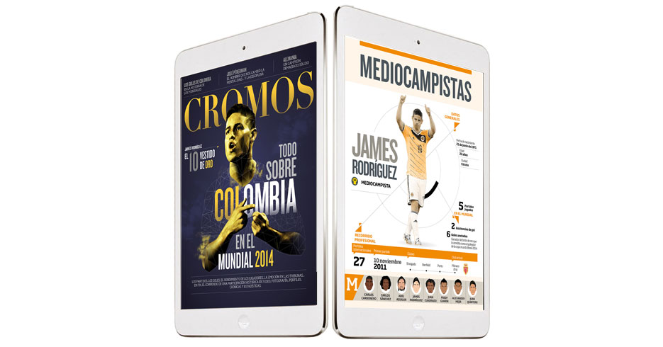 Cromos en iPad es nuevamente nominada