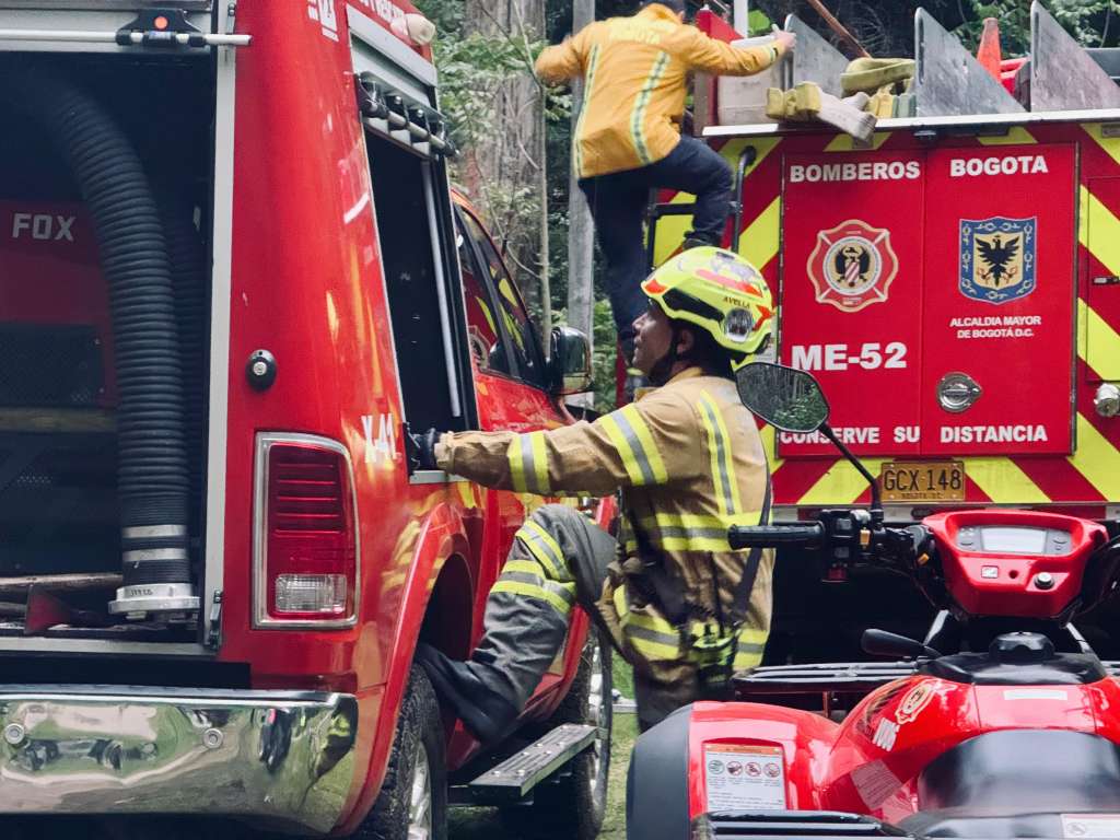 Incendio forestar cerros orientales enero 2025