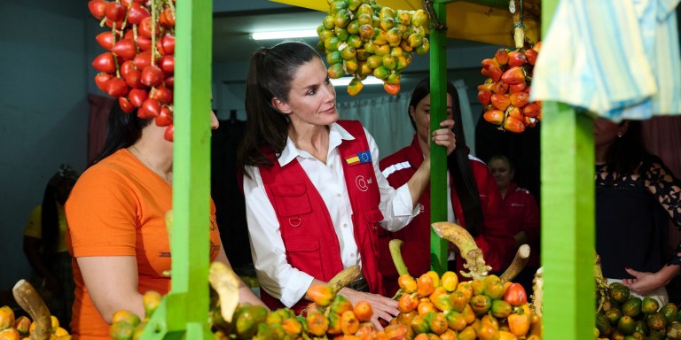La reina Letizia de España estuvo 72 horas en Colombia. ¡Y hasta tomó café!