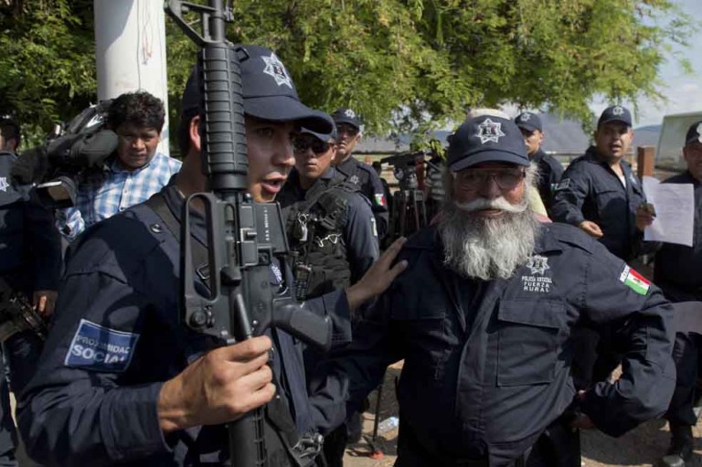Desmovilizados en México