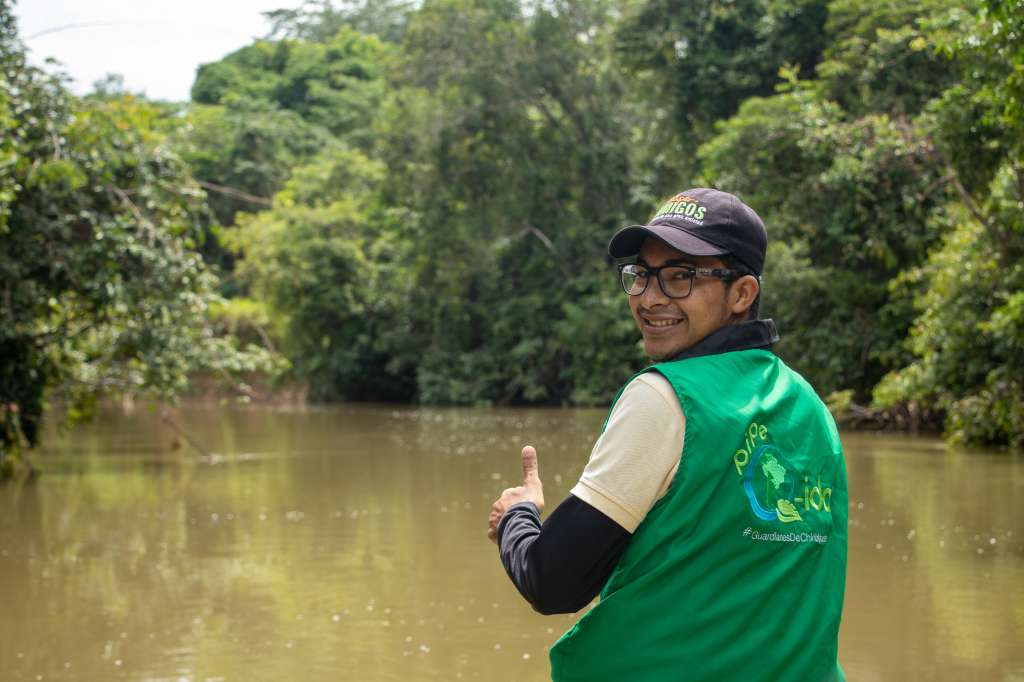 Guardianes De Chiribiquete, jóvenes de la asociación Digital CoBosques, parte de las iniciativas del Pacto Verde que busca la neutralidad climática en 2050.