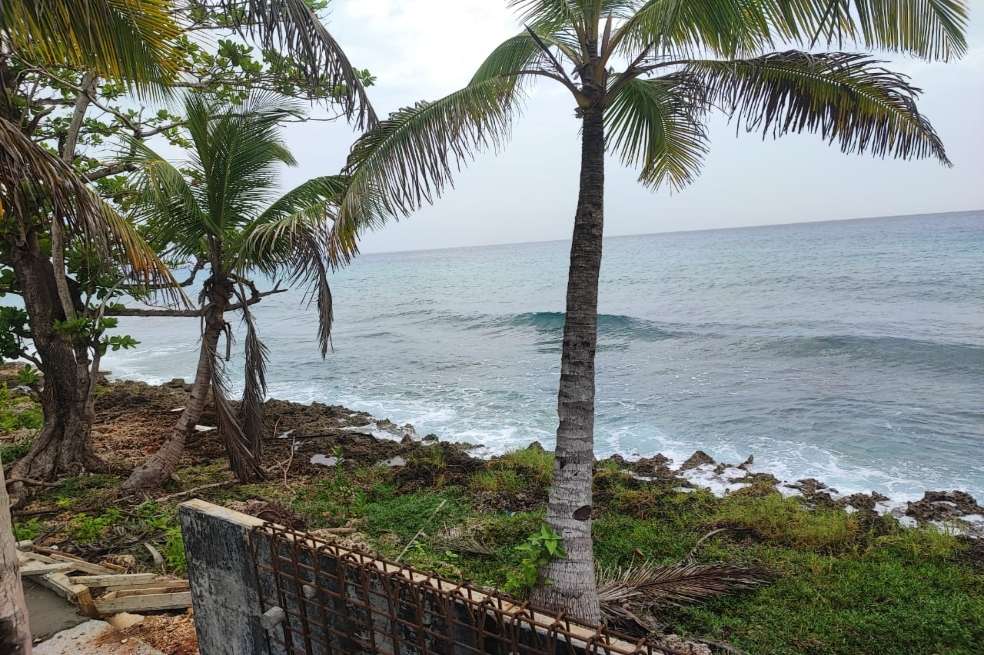 Lugar de la isla de San Andrés donde el hombre estaba realizando la ceba de fauna silvestre.
