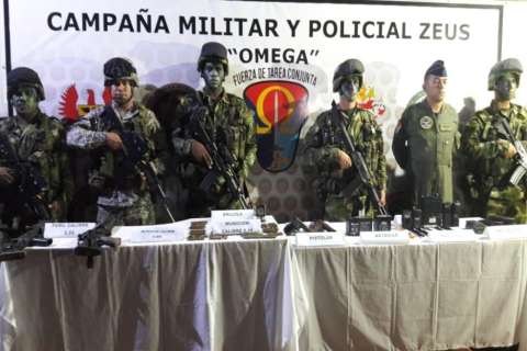 Mueren dos hombres de confianza de alias “Iván Mordisco” en Guaviare