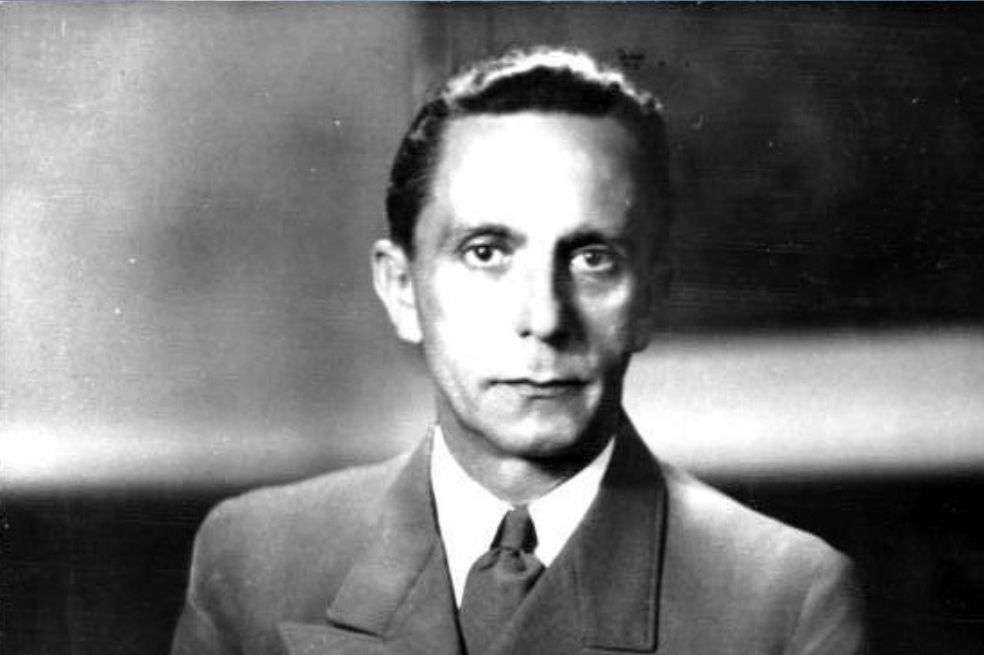 Joseph Goebbels, uno de los pilares de la ideología nazi.