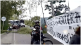Las razones de los manifestantes de Rosas, Cauca para bloquear la vía Panamericana