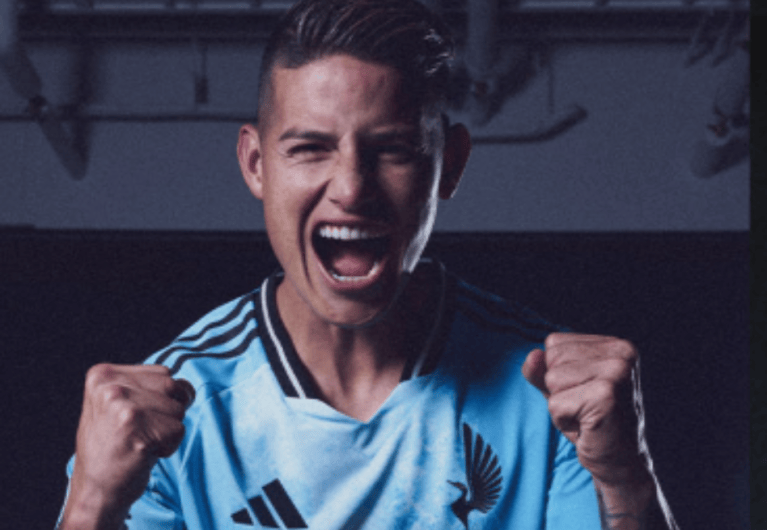 “Estoy muy feliz por este nuevo capítulo”: James Rodríguez, en su llegada a Minnesota United