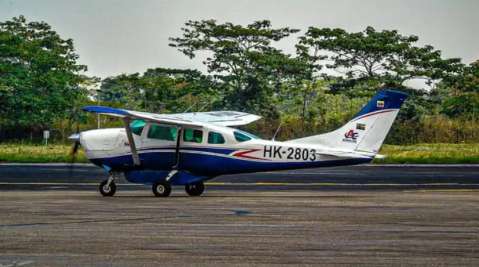 Con mensaje de la abuela, buscan a cuatro niños desaparecidos en aeronave