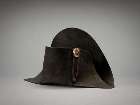 El sombrero que Napoleón usó durante sus últimos días de vida se exhibirá en París