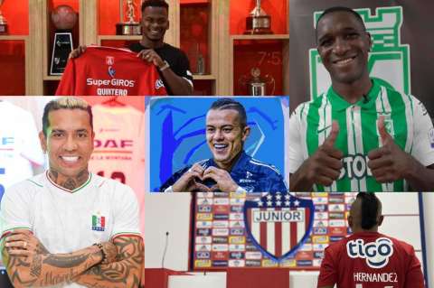 Así avanza el mercado del fútbol colombiano: fichajes y nuevos refuerzos
