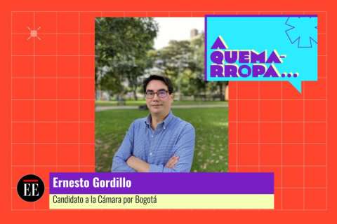 A Quemarropa con Ernesto Gordillo, candidato a la Cámara por el Nuevo Liberalismo