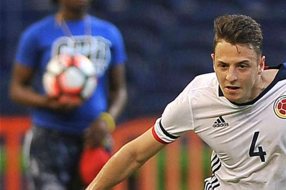 Santiago Arias, lateral de la selección Colombia y el PSV Eindhoven, de Holanda. / EFE
