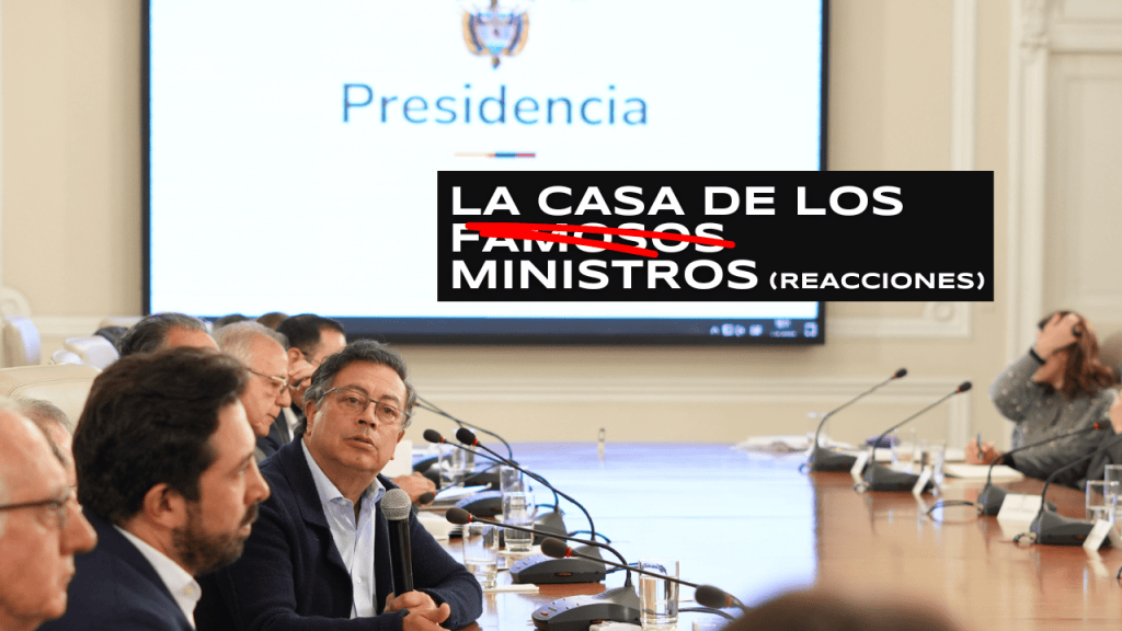 Reacción del consejo de ministros