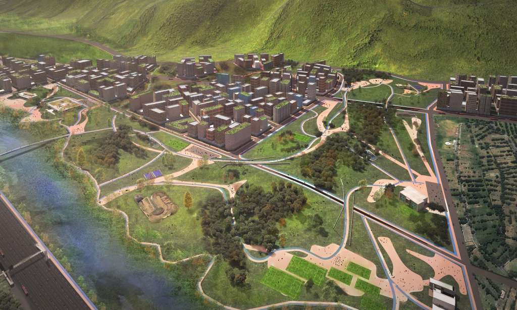 Este será el aspecto de Lagos de Torca, proyecto de expansión en el norte de Bogotá.