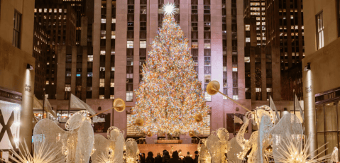 En fotos: estos son los árboles de Navidad más populares o más icónicos del mundo
