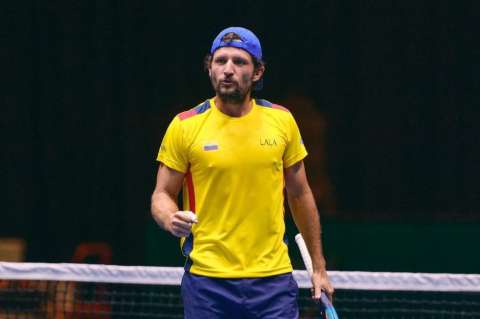 Nicolás Barrientos, el comodín de Colombia en la Copa Davis