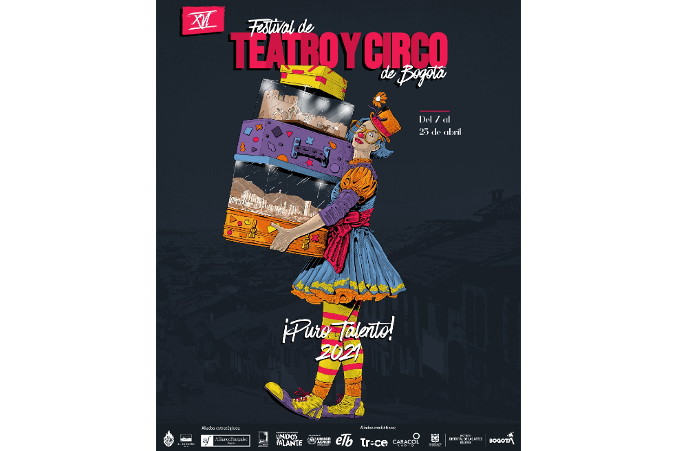 Los eventos del XVI Festival de Teatro y Circo de Bogotá serán transmitidos en vivo por medio del Idartes.