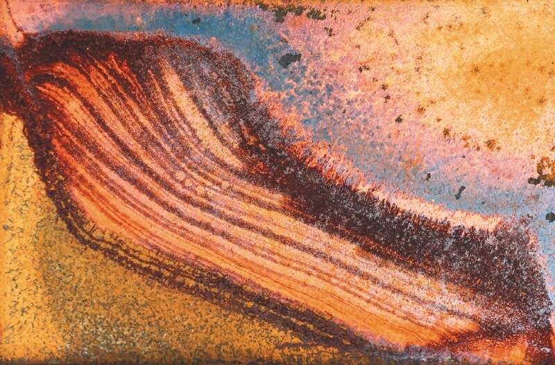 “Mareas”, obra de Sebastián Gil Grisales, maestro en artes plásticas / Cortesía.